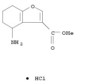 methyl 4-amino-4,5,6,7-tetrahydrobenzofuran-3-carboxylate hydrochloride